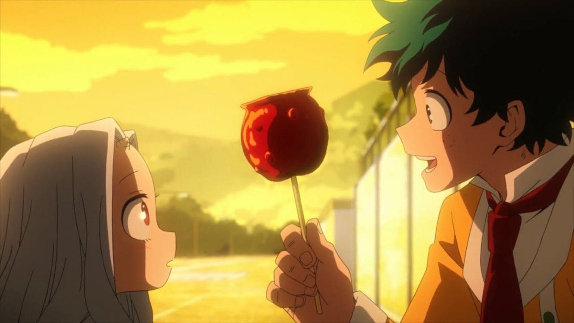 Eri and Deku (Image via Studio Bones)